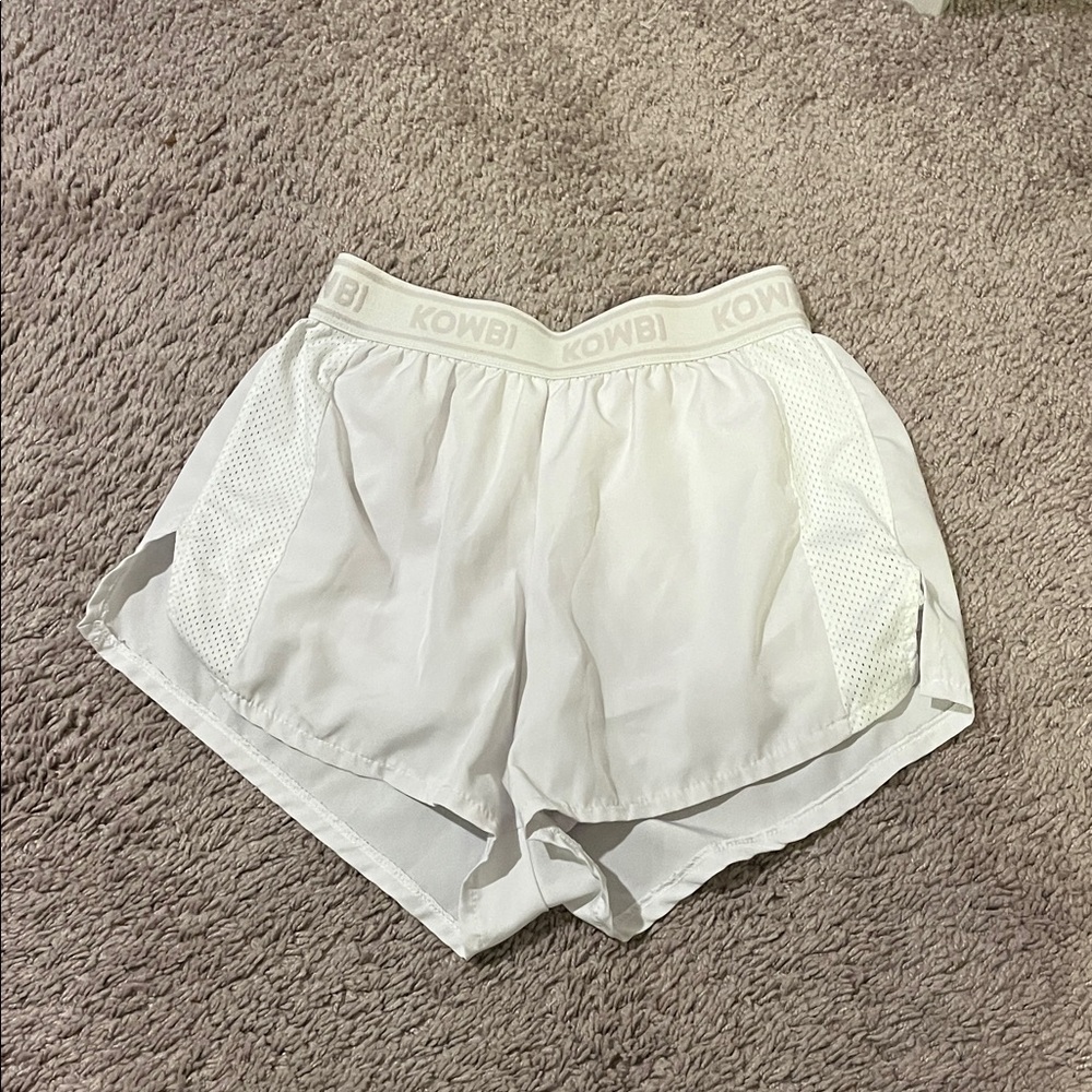 SHEIN White Athletic Shorts